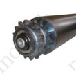 Kép 5/5 - Görgő 89-108 mm palástátmérővel (T62-43) Fém hegesztett csapágyház, Lánchajtás 2×10B1 Z=15