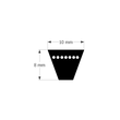 Kép 2/2 - AVX10 profilméretek