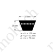 Kép 2/2 - D/32 profilméretek