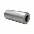 Kép 1/5 - Görgő 89 mm acél palást (T43) Beépítési méret 220 mm; Lapolt tengely, Horganyzott