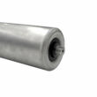 Kép 5/5 - Görgő 89 mm acél palást (T43) Beépítési méret 220 mm; Lapolt tengely, Horganyzott