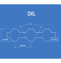 DXL profilú bordásszíj DXL profilú bordásszíj