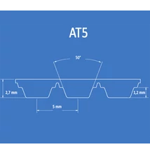 AT5 bordásszíj