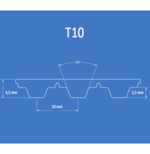 T10 bordásszíj T10 bordásszíj