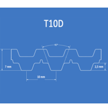 T10D bordásszíj T10D bordásszíj
