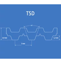 T5D bordásszíj