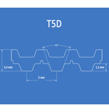 T5D bordásszíj T5D bordásszíj