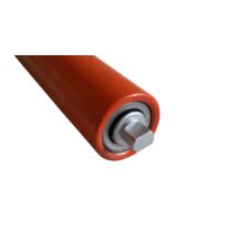 Görgő 89 mm palástátmérővel (T43) Beépítési méret 274 mm; Lapolt tengely, Festett