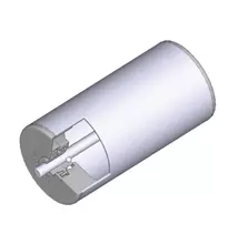 Görgő 63-89 mm palástátmérővel (T25) Műanyag csapágyház