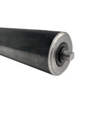 Görgő 89 mm palástátmérővel (T43) Beépítési méret 756 mm; Lapolt tengely, Acélcső