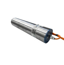 Van der Graaf dobmotor; 127 mm átmérő; 1250 mm palásthossz; v=0,3m/s; P=0,75kW