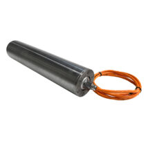 Van der Graaf dobmotor; 100 mm átmérő; 460 mm palásthossz; v=0,1m/s; P=0,12 kW