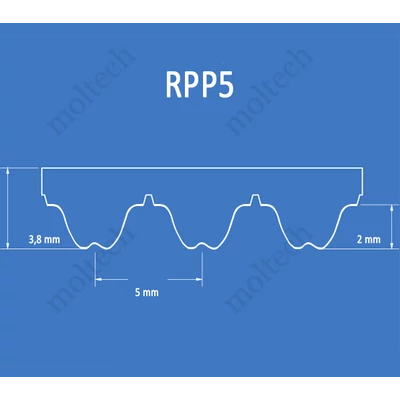 RPP5 bordásszíj