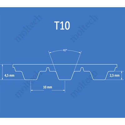 T10 bordásszíj