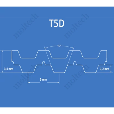 T5D bordásszíj